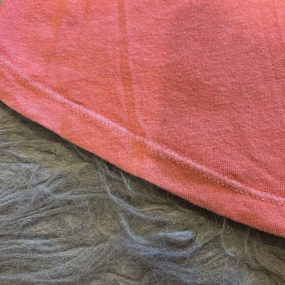 Fresh produce‎ bright coral organic cotton flowy tshirt - Picture 2 of 5